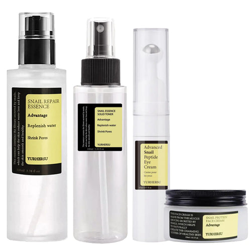 Snail Mucin 4-Piece Skincare Hydration Kit