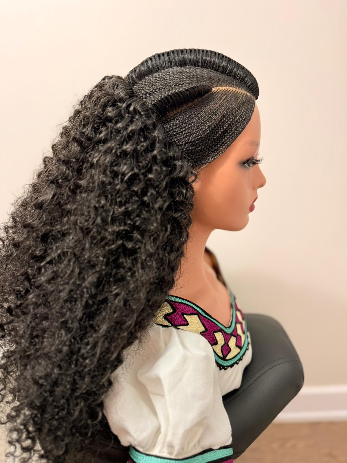Habesha Traditional Wig (HTW-12)