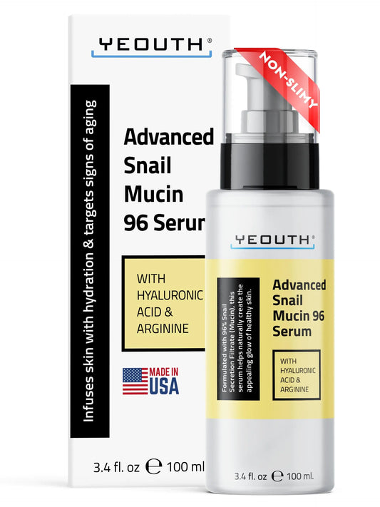 YEOUTH Snail Essence Hydrating Serum 3.4oz