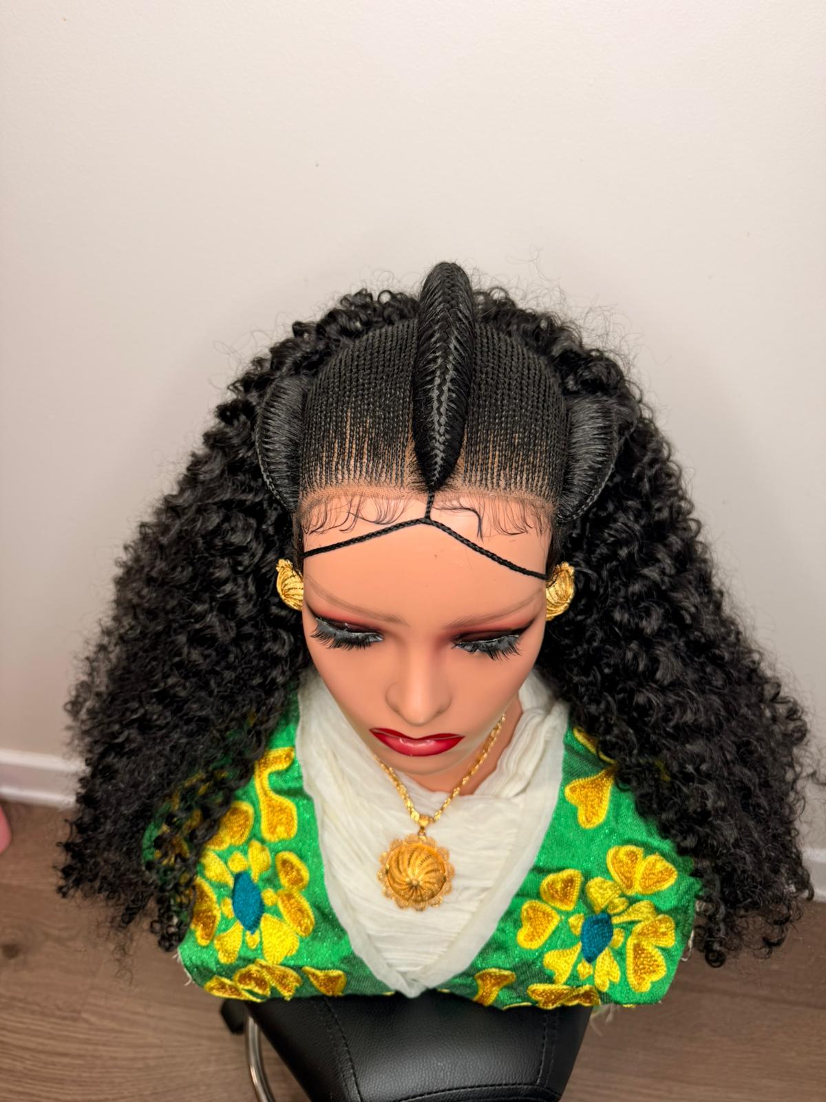 Habesha Traditional Wig (HTW-09)