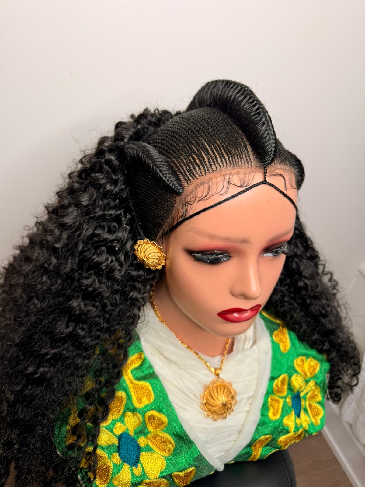 Habesha Traditional Wig (HTW-09)