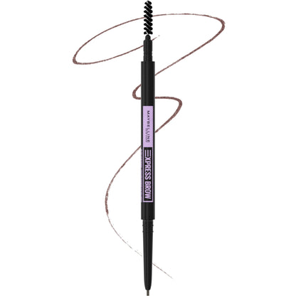 Maybelline Express Brow Ultra Slim Pencil & Spoolie - Medium Brown