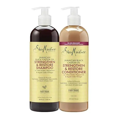 SheaMoisture Jamaican Black Castor Oil Hair Care Duo 24 oz