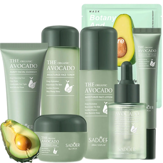 Avocado Rejuvenating Skincare Kit 11-Piece