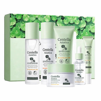 6-Piece Essential Skincare Set for Women with Natural Extracts