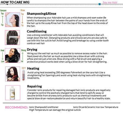 Brazilian Curly Lace Front Wig Women's Long Wavy Hair 2023