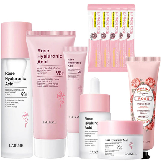 Rose Hydrating Skin Essentials 11Pcs