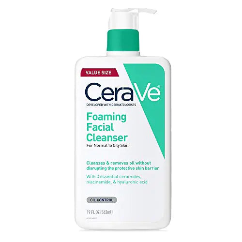 CeraVe Oil Control Foaming Cleanser with Hyaluronic & Ceramides