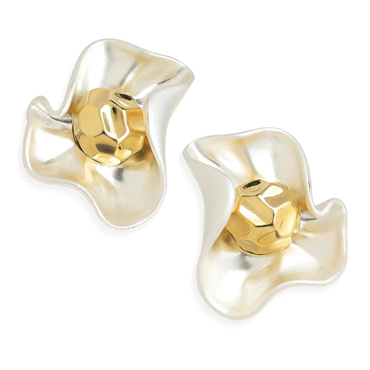 Frigotine Bold Gold Floret Studs