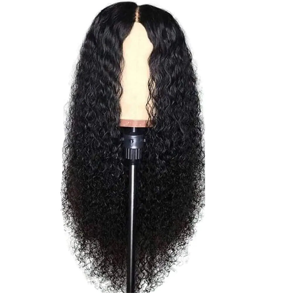 Brazilian Curly Lace Front Wig Women's Long Wavy Hair 2023