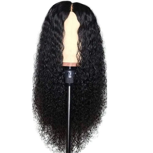 Brazilian Curly Lace Front Wig Women's Long Wavy Hair 2023