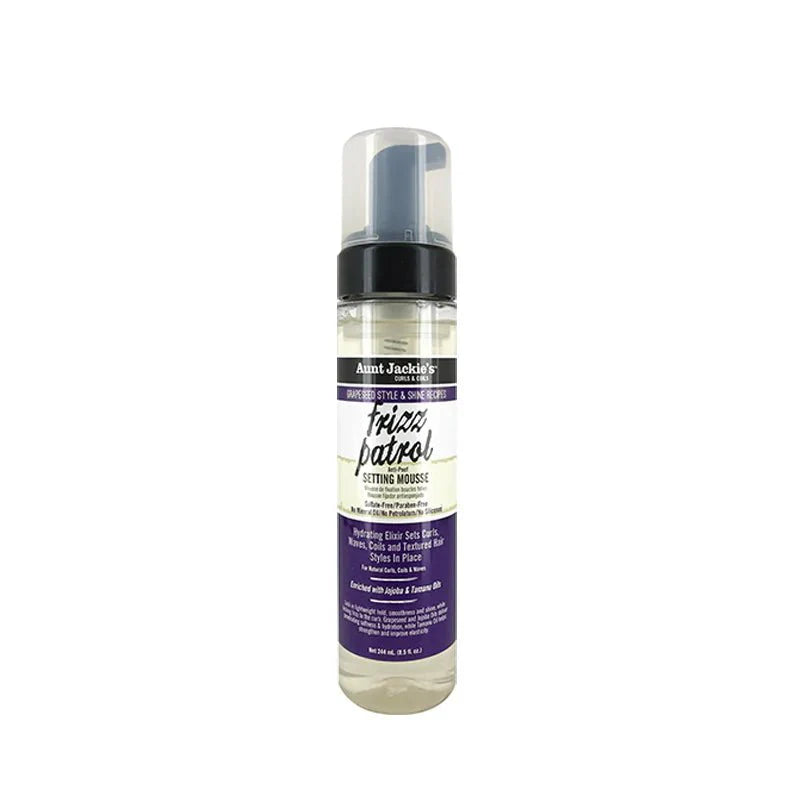 AUNT JACKIE'S FRIZZ CONTOL ANTI-PROOF SETTING MOUSSE 8.5OZ