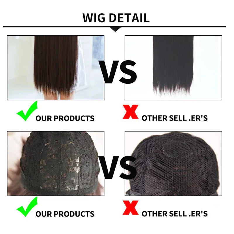 Brazilian Curly Lace Front Wig Women's Long Wavy Hair 2023