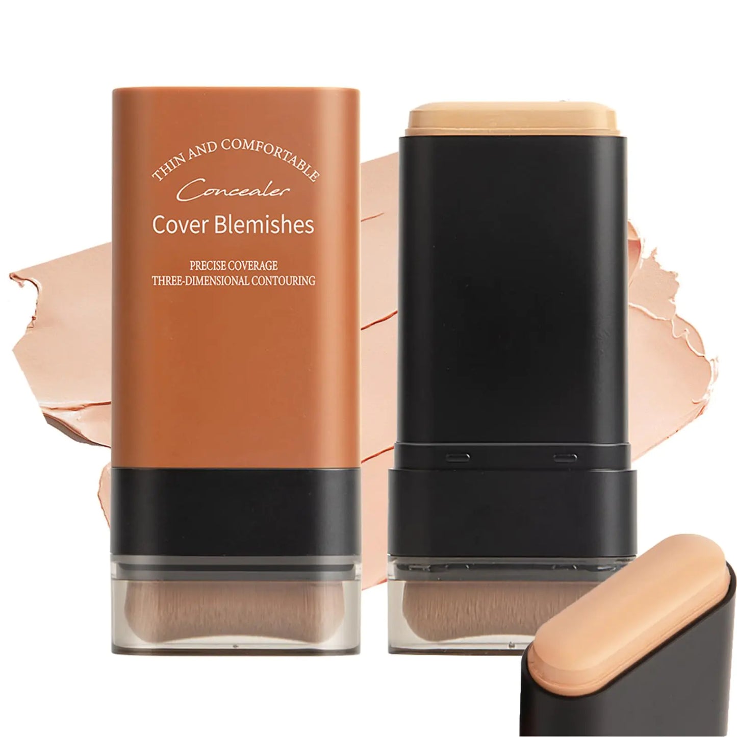 Flawless Eraser Hydrating Stick Foundation with Brush