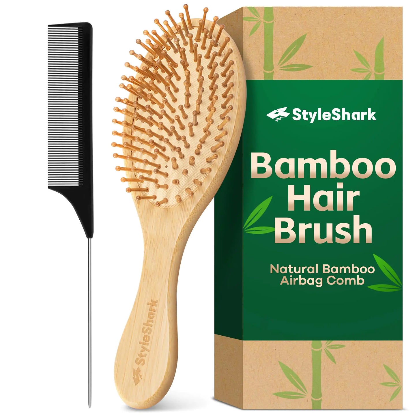 BambooSmooth Paddle Brush - Scalp Therapy for All Hair Types