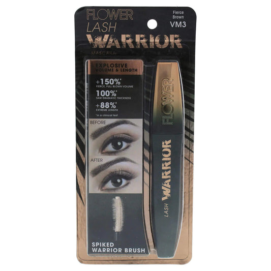 Flower Warrior Brown Mascara - Clump-Free Volume & Length