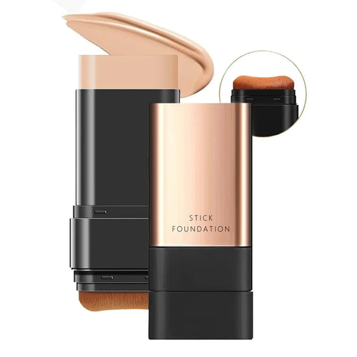 2-in-1 Flawless Foundation and Contour Stick with Brush