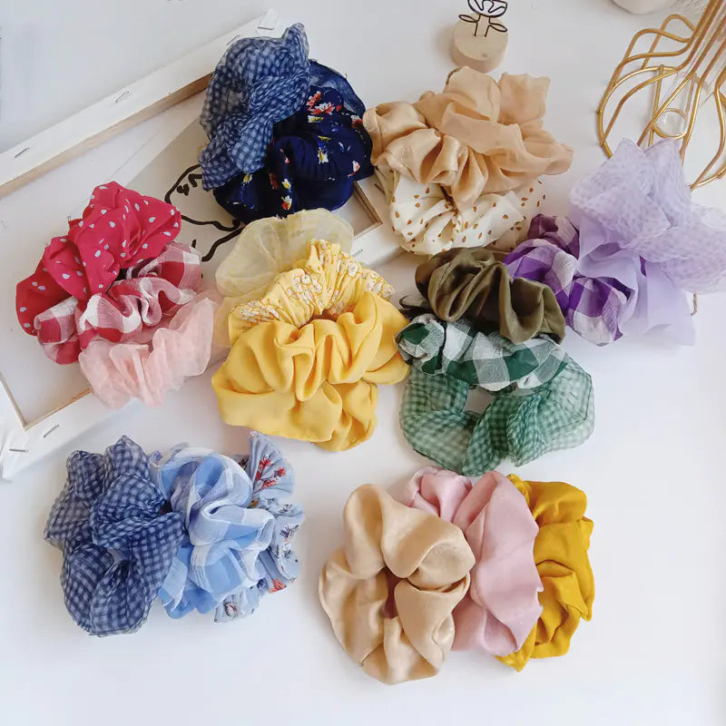 Autumn Elegance Scrunchie